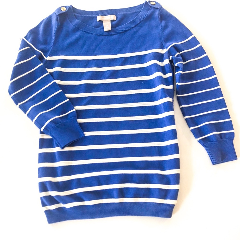 NWOT Banana Republic Striped Sweater